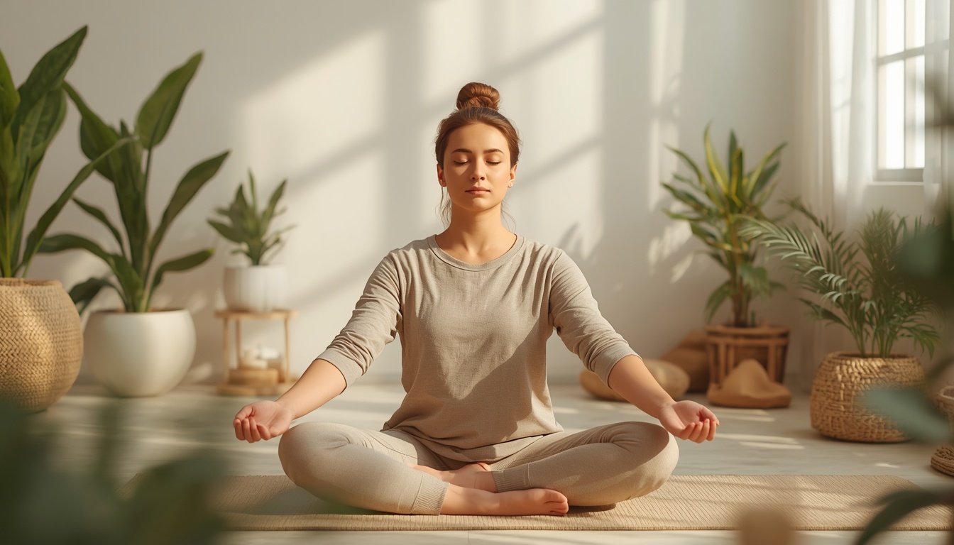 Person stretching outdoors during a short daily movement session